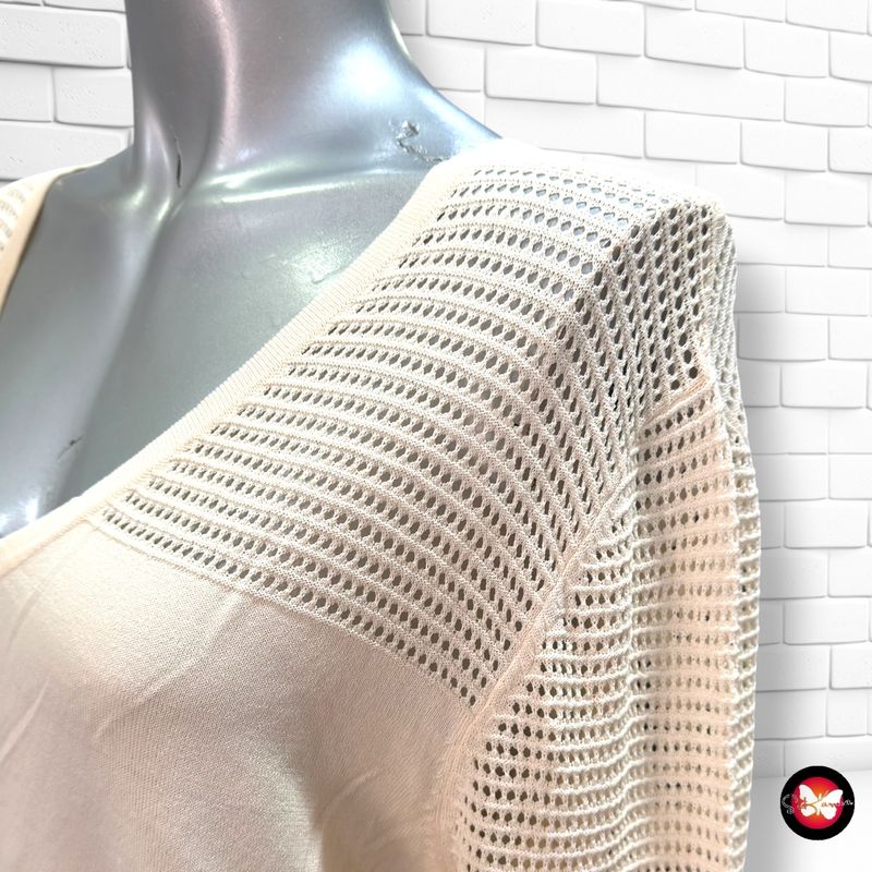 **HOY** Jersey caladito ESTELLE JOLIE color Crema Talla 40