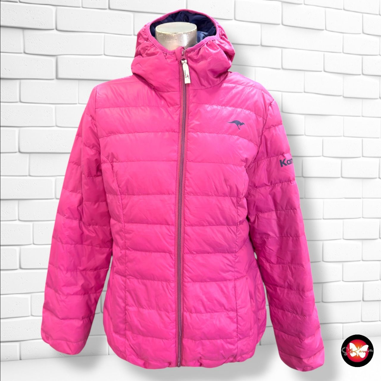**HOY** Chaqueta plumas acolchada KANGAROOS color Fucsia Talla M