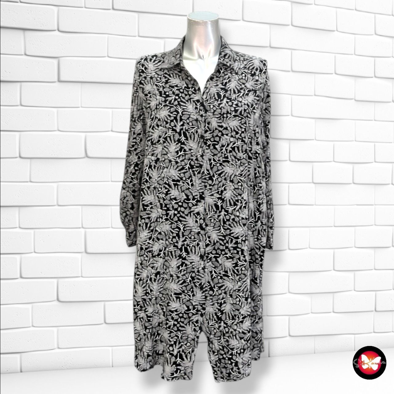 **HOY** Camisola JANINA color Negro y blanco Talla 48