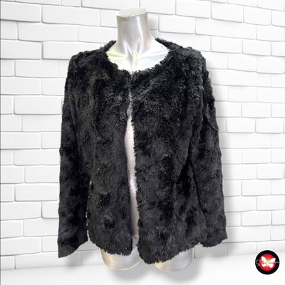 **HOY** Chaqueta de pelo TRUE SPIRIT color Negro Talla M