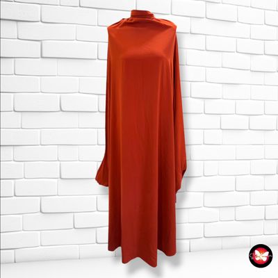 **HOY** Vestido largo asimétrico  color Ladrillo Talla ÚNICA GRANDE