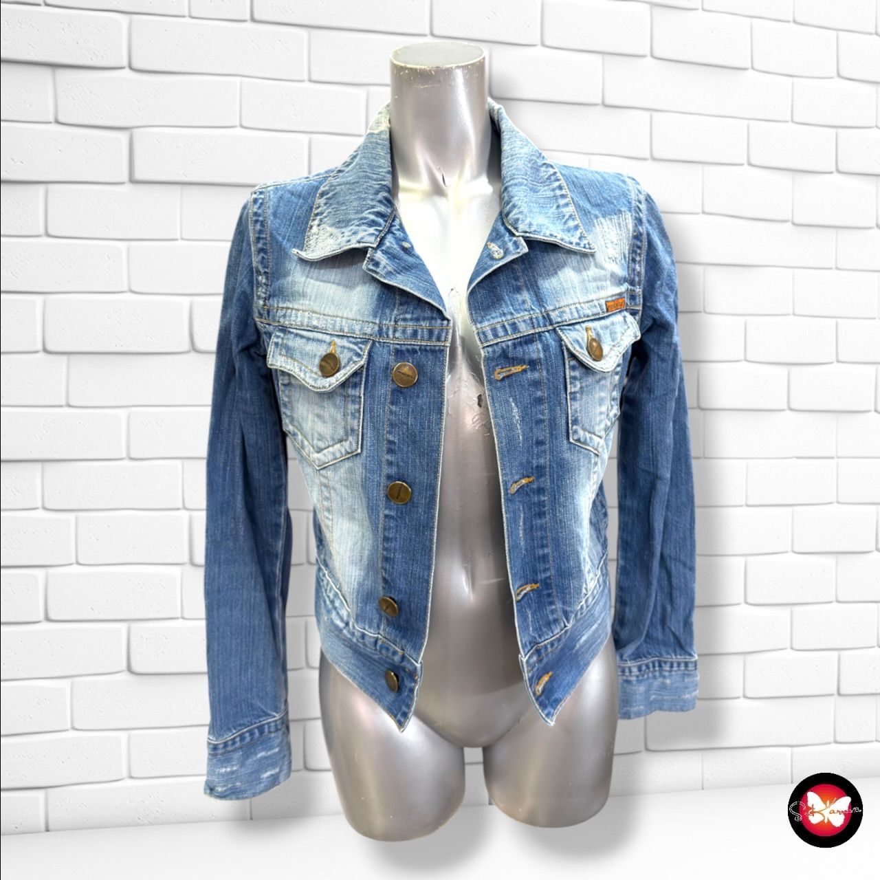 **HOY** Cazadora  FREE SOUL color Azul vaquero Talla S