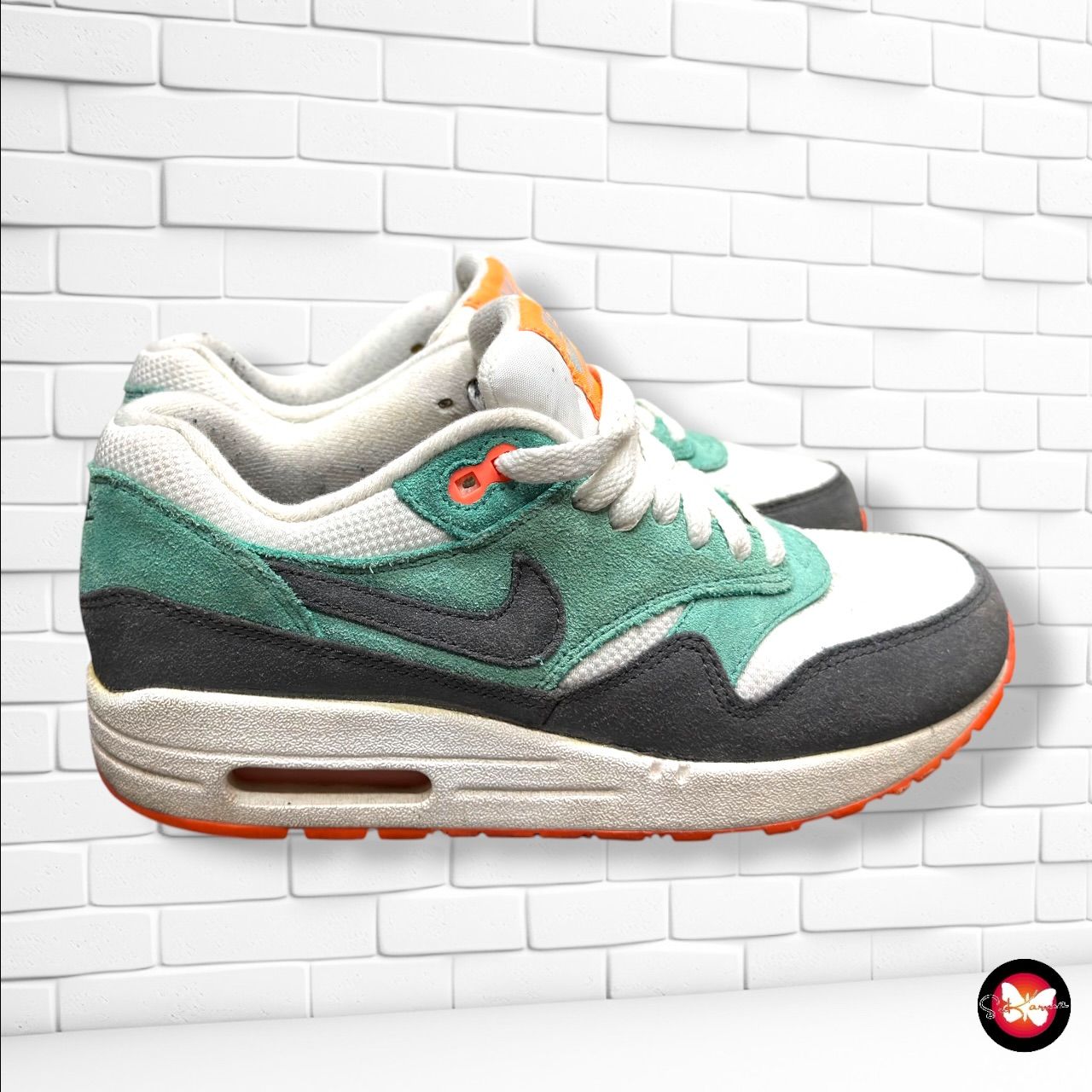 **HOY** Zapatillas AIR MAX 87 NIKE color Turquesa, blanco y gris Talla Calzado 37,5