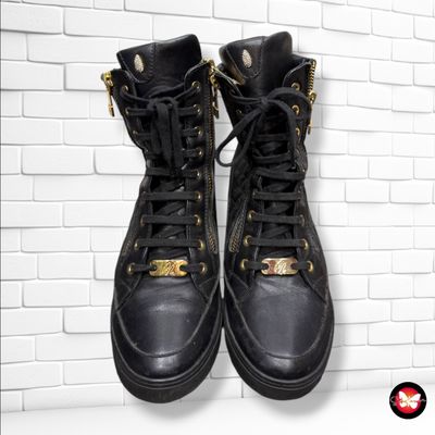 **HOY** Zapatillas de piel con cuña ROBERTO BOTTICELLI color Negro Talla Calzado 38