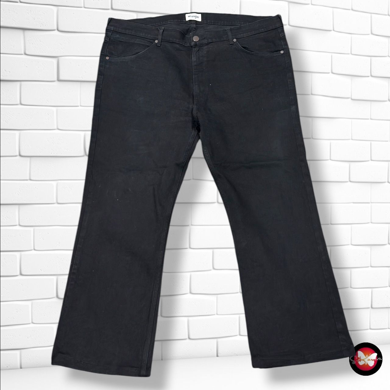 **HOY** Pantalón BOOTCUT WRANGLE color Negro Talla 4XL (W44 L32)