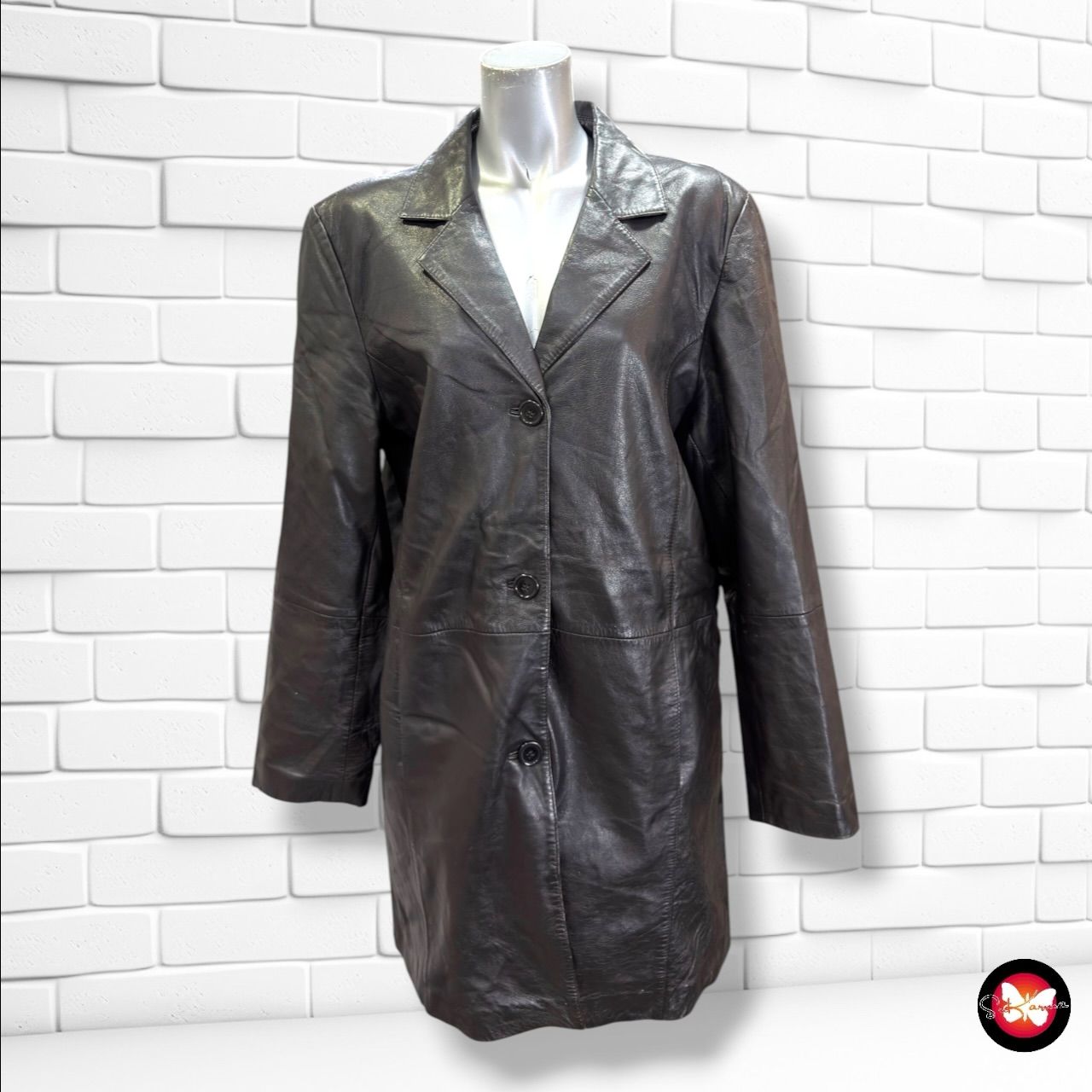 **HOY** Abrigo de piel TCM color Chocolate Talla L/XL