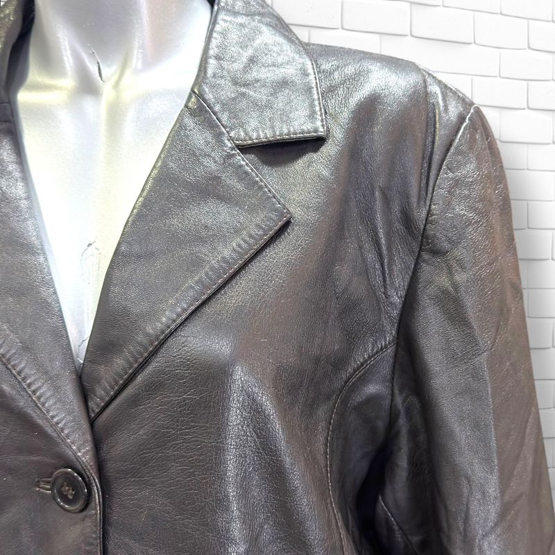 Abrigo de piel TCM color Chocolate Talla L/XL