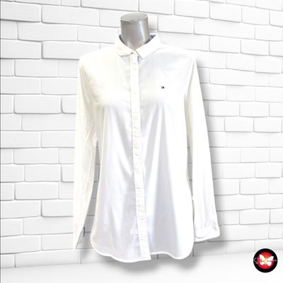 **HOY** Camisa de manga larga TOMMY HILFIGER color Blanco Talla 38 (8USA)