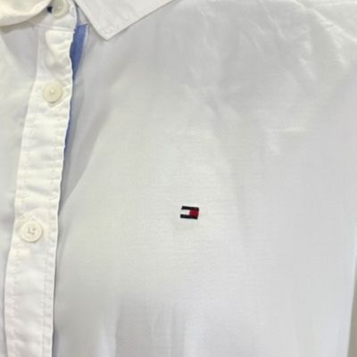 **HOY** Camisa de manga larga TOMMY HILFIGER color Blanco Talla 38 (8USA)