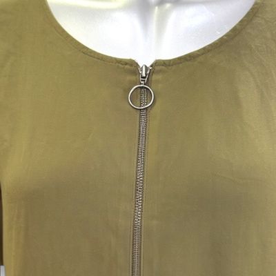 Vestido de manga corta .OBJECT color Verde oliva Talla 36