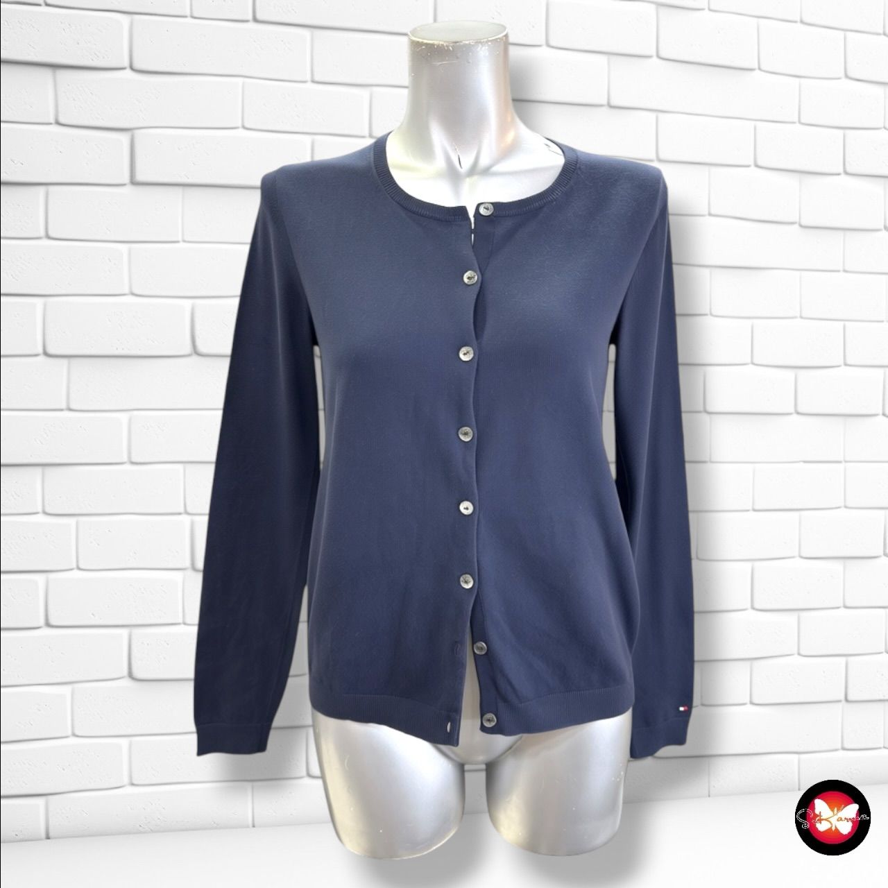 Chaqueta de punto TOMMY HILFIGER color Azul marino Talla XS