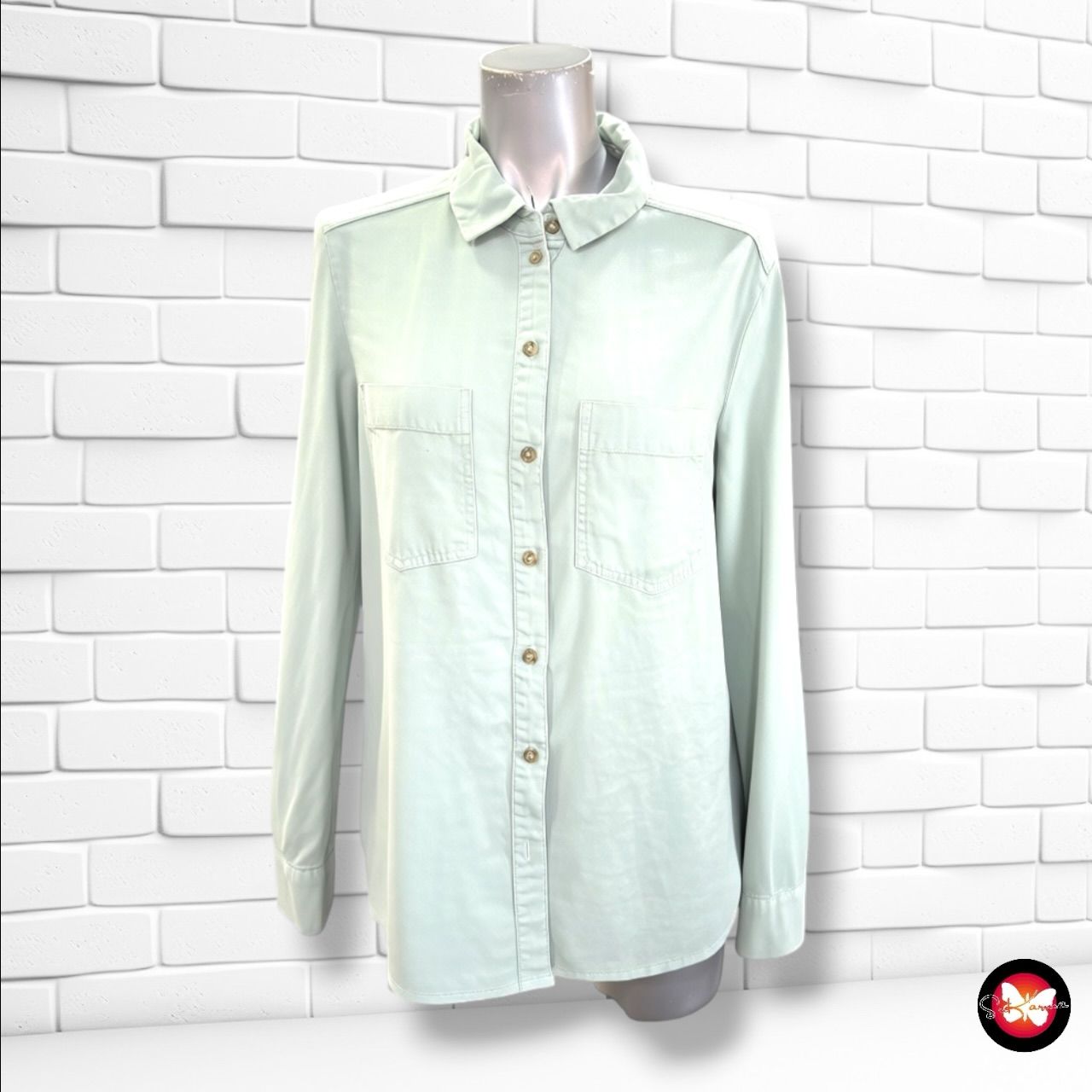 **HOY** Camisa de manga larga ORSAY color Menta Talla 36