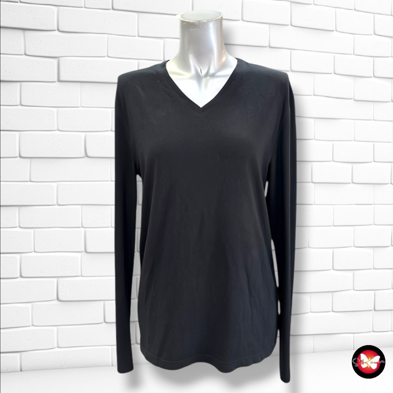 **HOY** Camiseta de manga larga H&amp;M color Negro Talla M