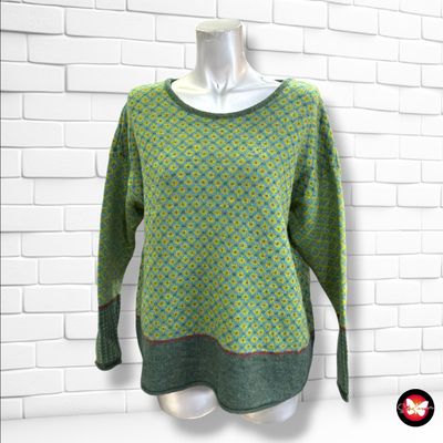 Jersey de manga larga color Verde Talla M