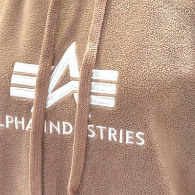 Sudadera de polar ALPHA INDUSTRIES color Habano Talla S