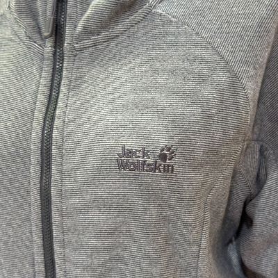Chaqueta sudadera de polar JACK WOLFSKIN color Gris Talla M