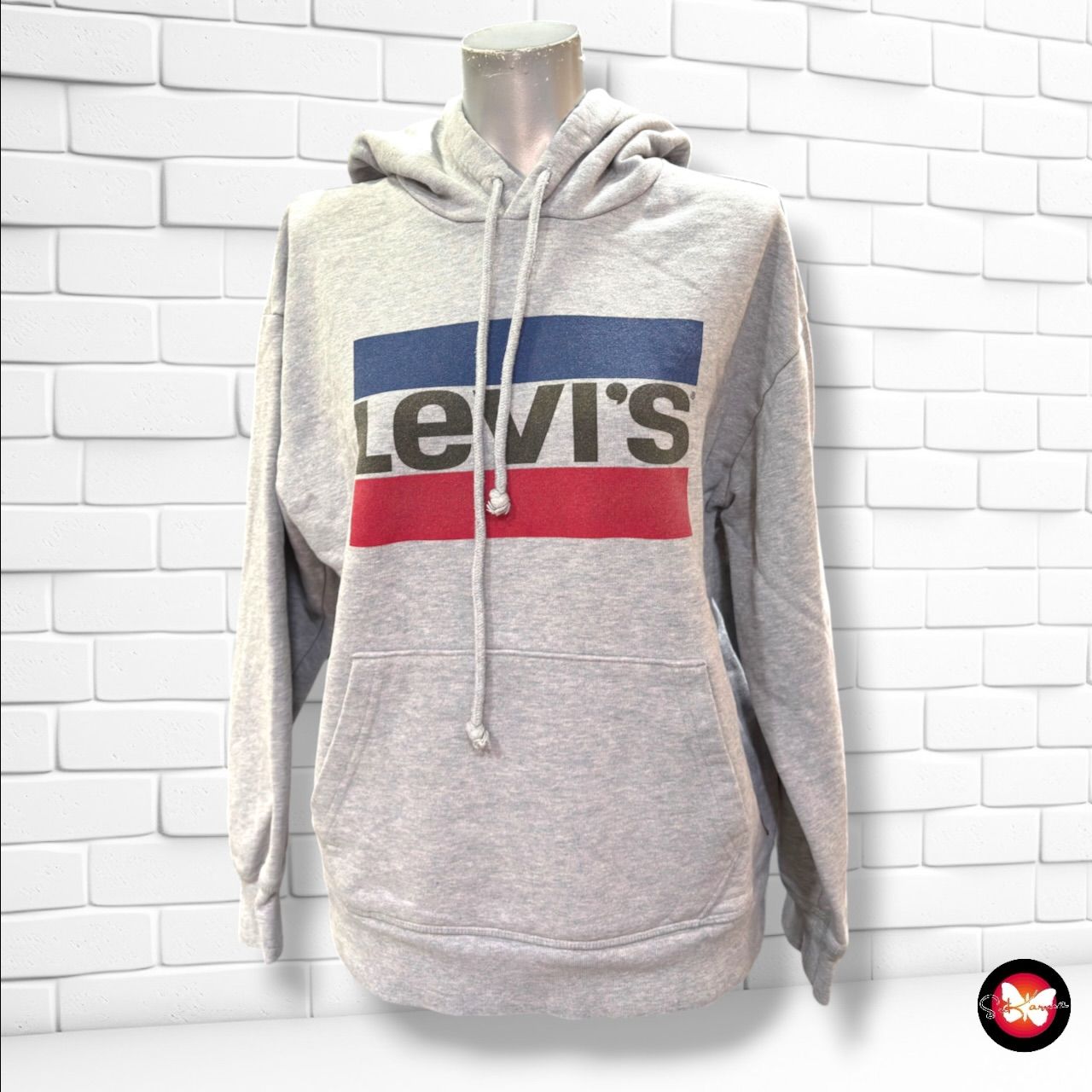 **HOY** Sudadera LEVI’S color Gris Talla XS