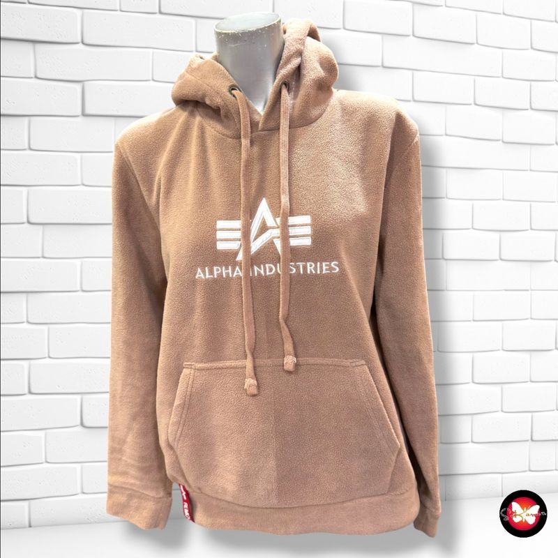 Sudadera de polar ALPHA INDUSTRIES color Habano Talla S