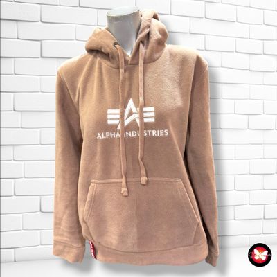 Sudadera de polar ALPHA INDUSTRIES color Habano Talla S