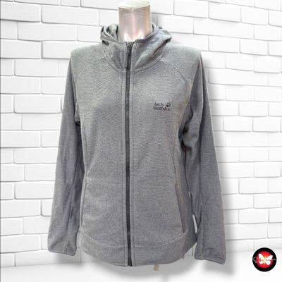 Chaqueta sudadera de polar JACK WOLFSKIN color Gris Talla M