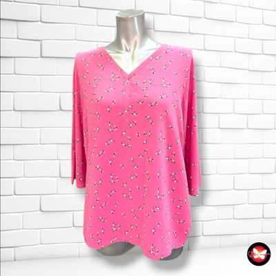 **HOY** Blusa de media manga CECIL color Rosa Talla L