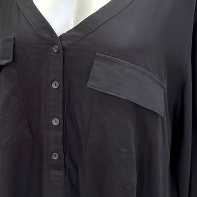 **HOY** Blusa de manga larga BPC color Negro Talla 48