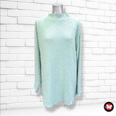 **HOY** Blusa de manga larga PAGE ONE color Menta Talla XXL