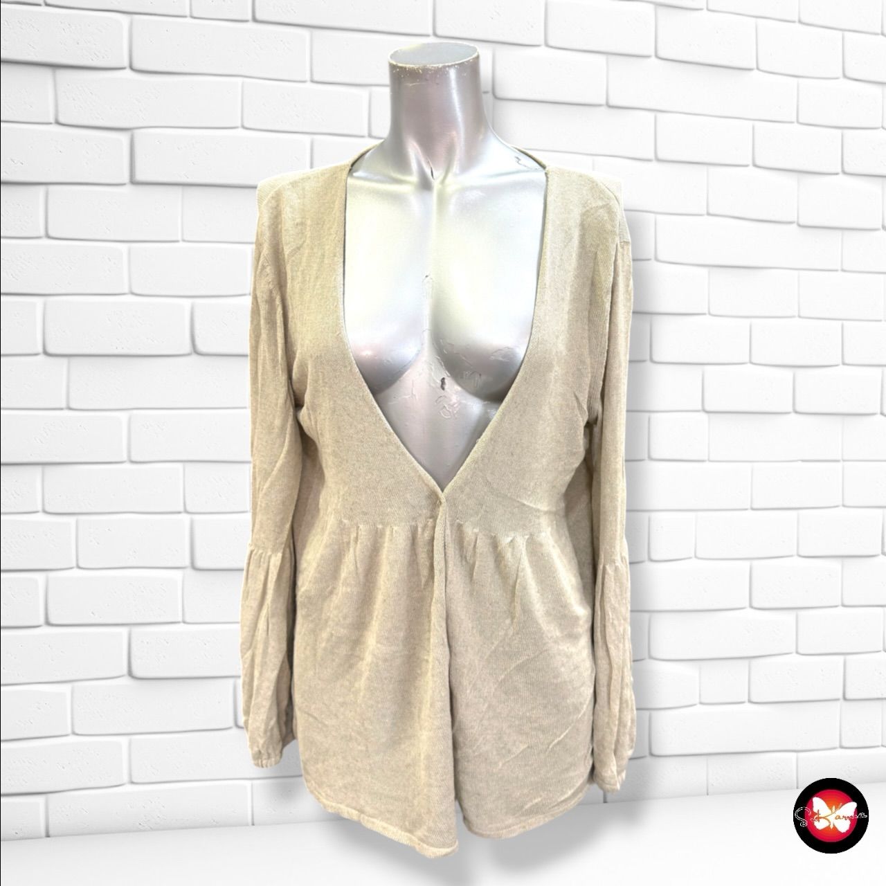 **HOY** Chaqueta de punto COMMA, color Cemento Talla 44
