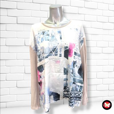 **HOY** Jersey de manga larga con frente satinado BONITA color Varios Talla L