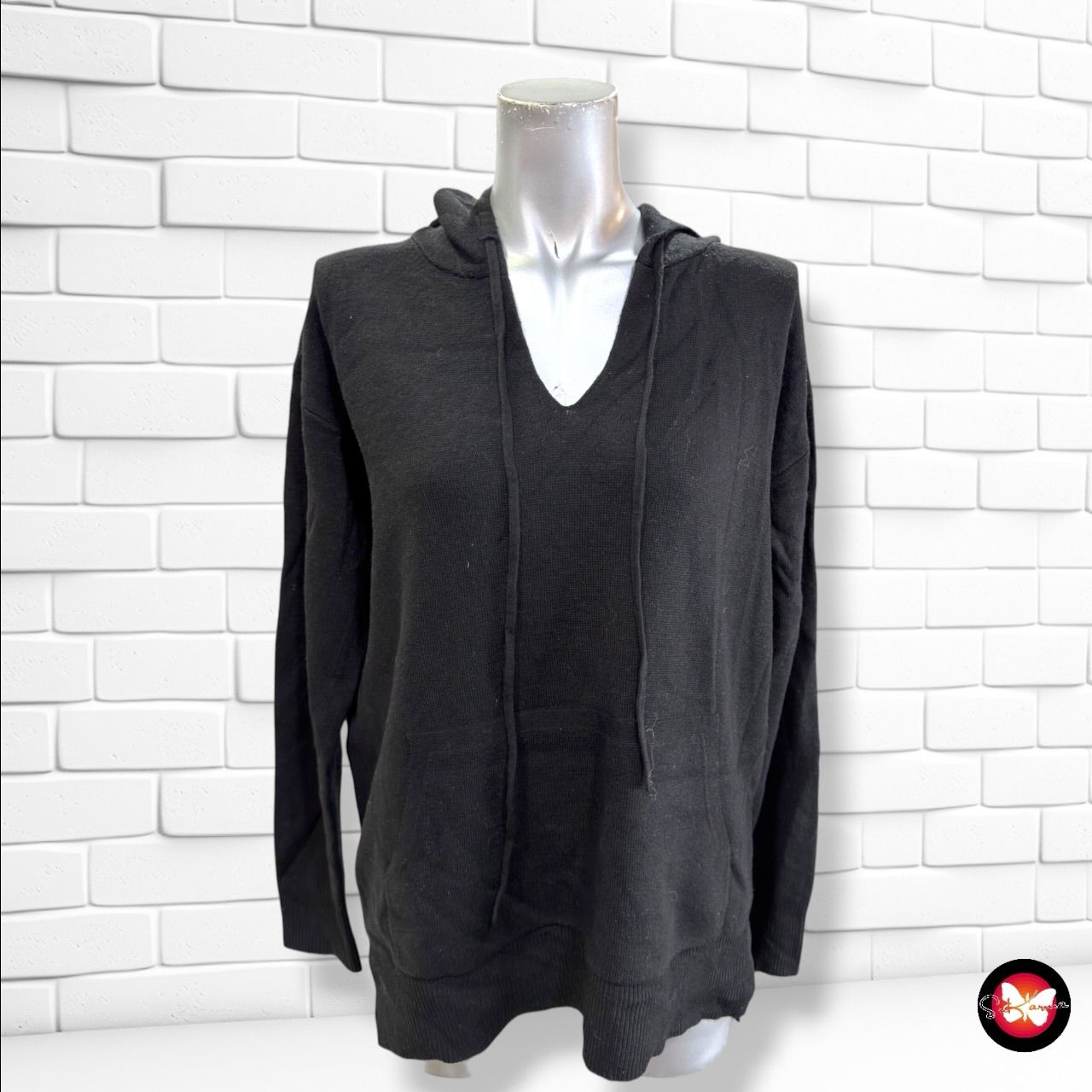 **HOY** Jersey de manga larga con capucha DAILY RITUAL color Negro Talla S
