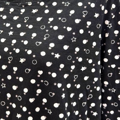 **HOY** Camiseta de manga larga CECIL color Negro y blanco Talla XXL