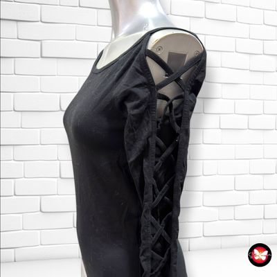**HOY** Camiseta de manga larga y brazos abiertos EVEN&ODD color Negro Talla S