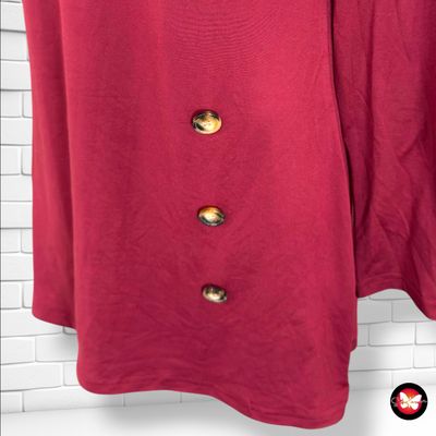 **HOY** MAXI Camiseta de manga larga color Granate Talla M