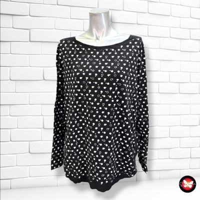 **HOY** Camiseta de manga larga CECIL color Negro y blanco Talla XXL