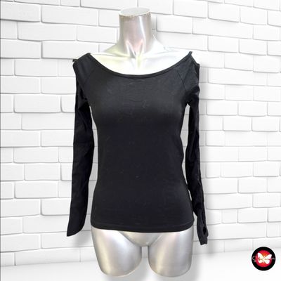 **HOY** Camiseta de manga larga y brazos abiertos EVEN&ODD color Negro Talla S