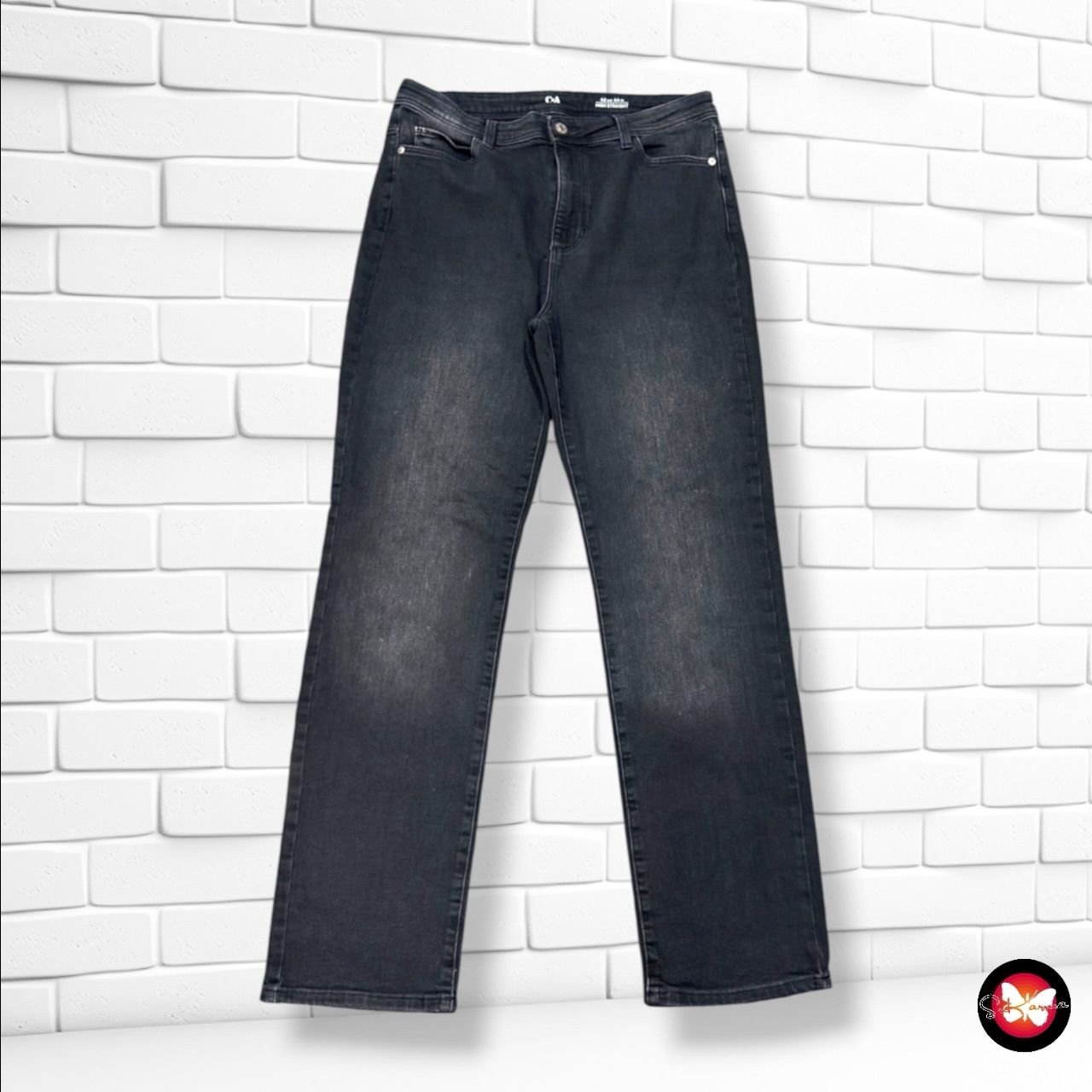 **HOY** Pantalón C&amp;A color Negro vaquero Talla 42