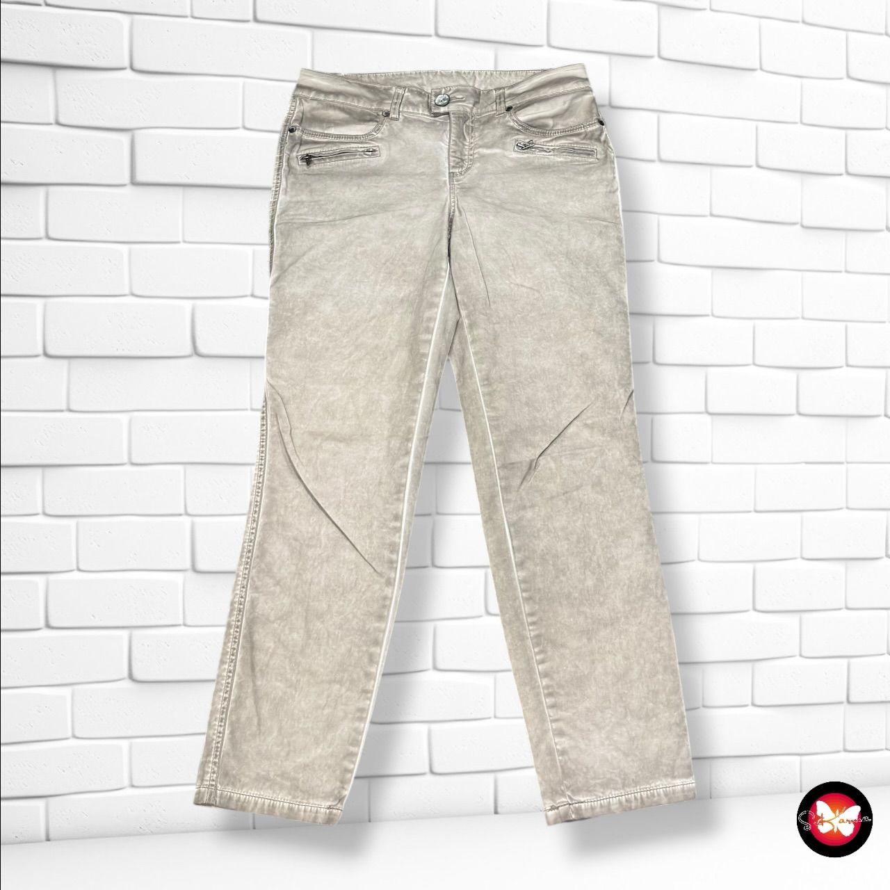 **HOY** Pantalón capri STREET ONE color Taupe Talla 38