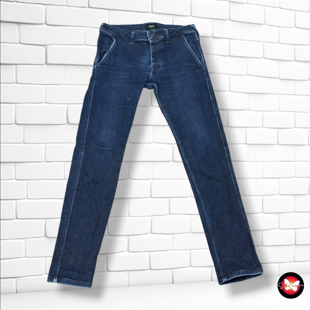 **HOY** Pantalón CASH FLANNEL PEPE JEANS color Azul vaquero ocuro Talla Hombre W30 L30