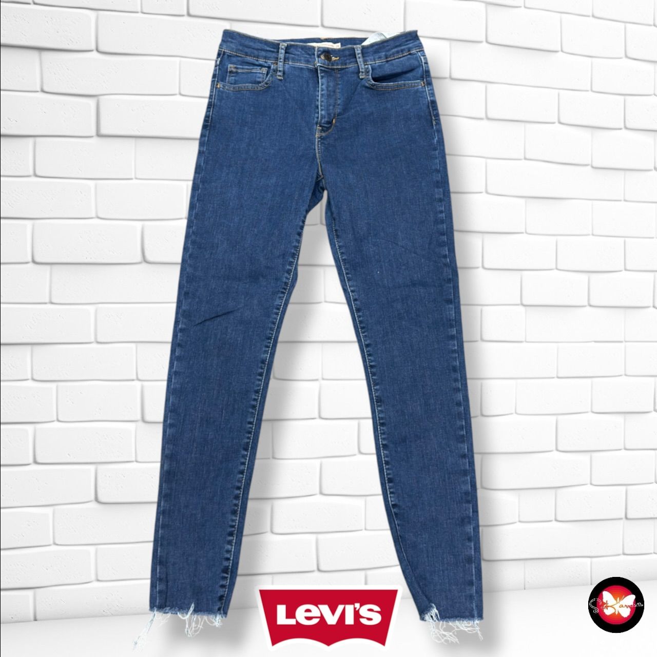**HOY** Pantalón 720 HIGH RISE SUPER SKINNY LEVI’S color Azul vaquero Talla M (W28)