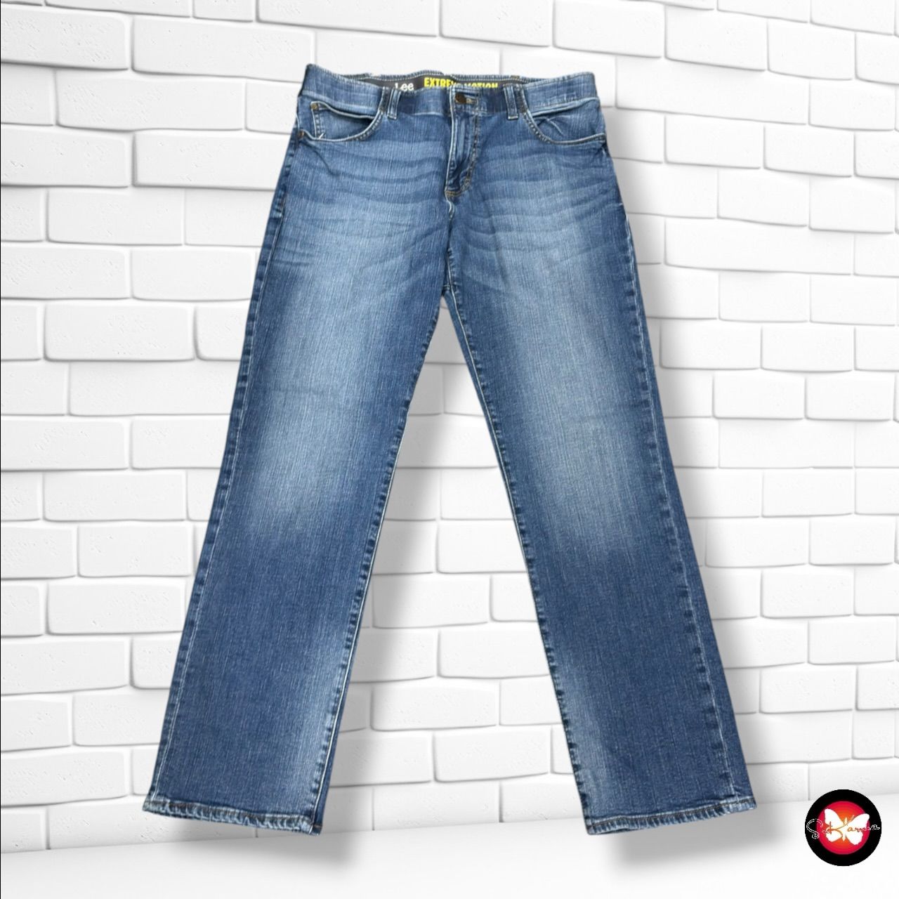 **HOY** Pantalón STRAIGHT FIT TAPERED LEG · LEE color Azul vaquero Talla Hombre W34 L32