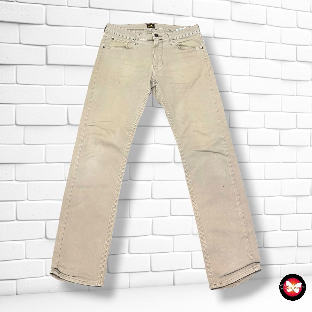 **HOY** Pantalón DAREN ZIP FLY · LEE color Camel Talla Hombre W32 L32