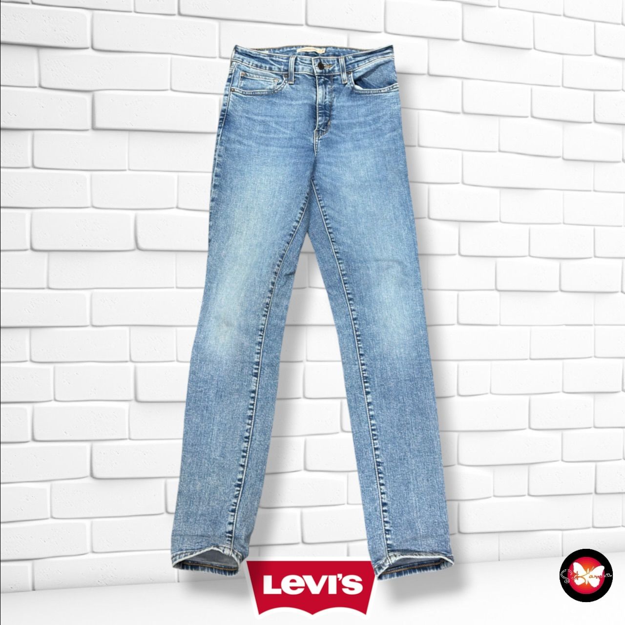 **HOY** Pantalón 721 HIGH RISE SKINNY LEVI’S color Azul vaquero Talla S/M (W27)