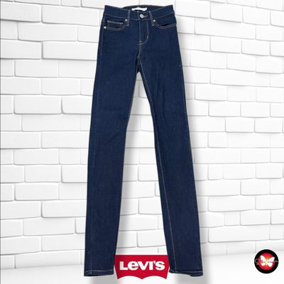 **HOY** Pantalón SLIMMING SUPER SKINNY LEVI’S color Azul vaquero oscuro Talla XXS (W23)
