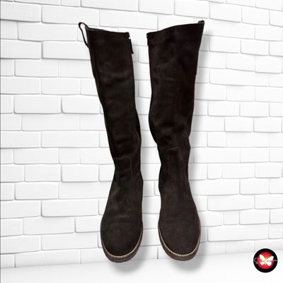 **HOY** Botas de caña alta de ante TOMMY HILFIGER color Chocolate Talla Calzado 39