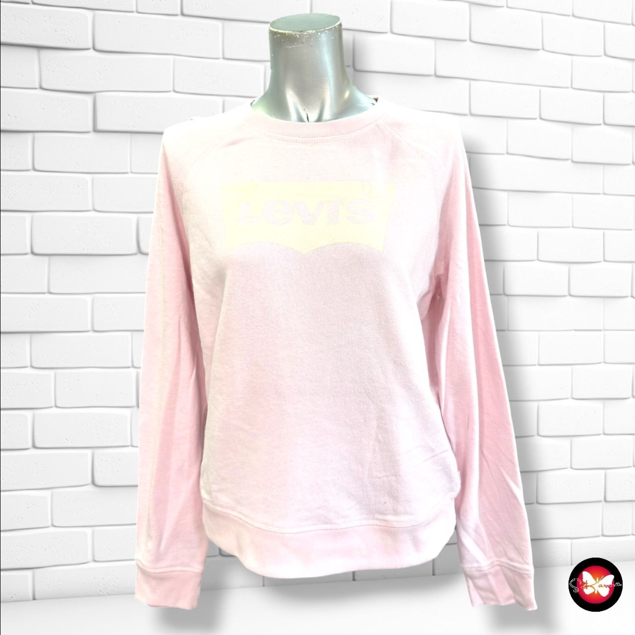 **HOY** Sudadera LEVI’S color Rosa Talla M