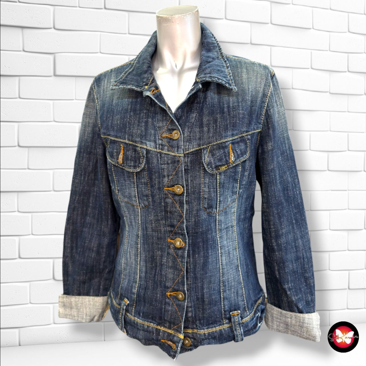 **HOY** Cazadadora LEE color Azul vaquero Talla M
