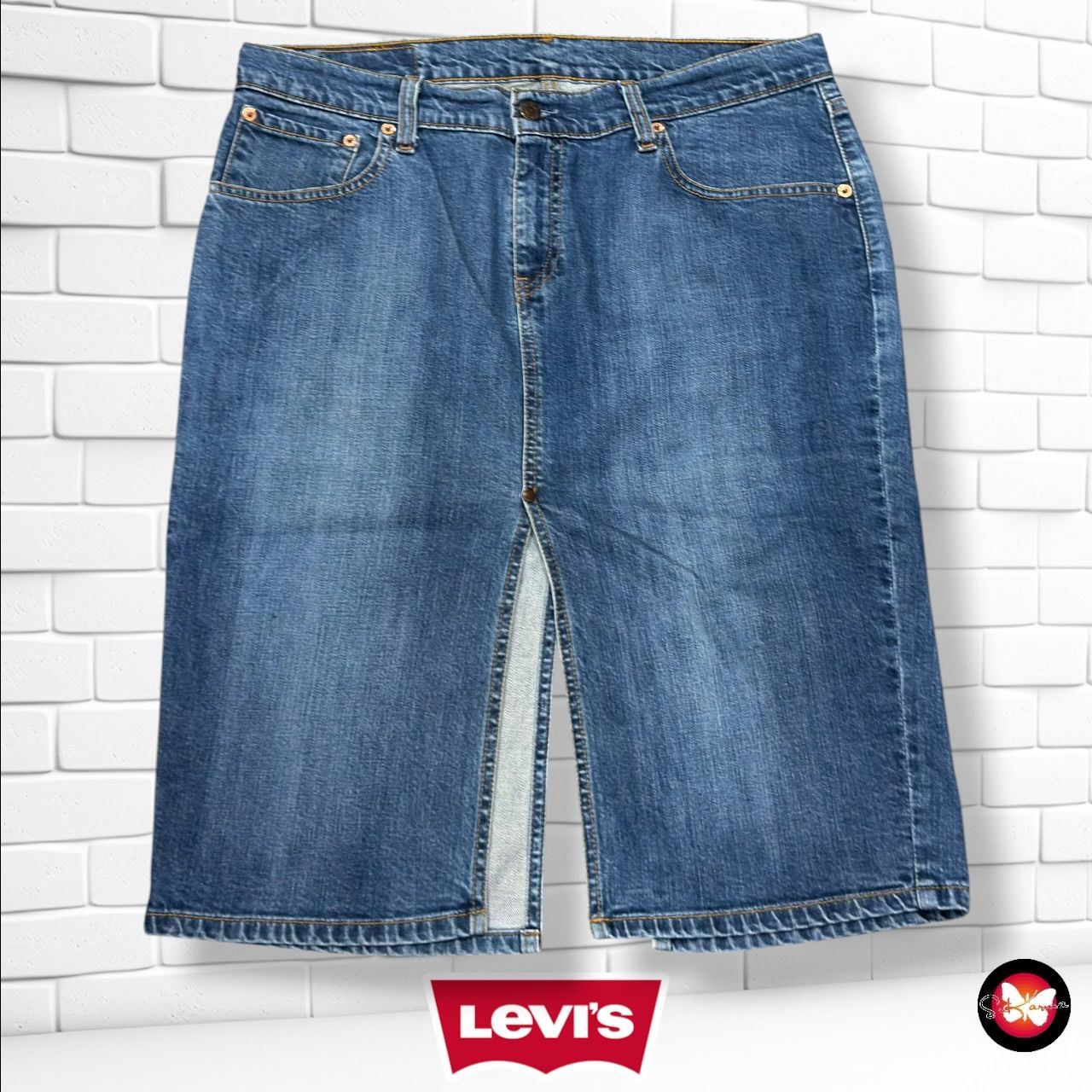 **HOY** Falda 669 LEVI’S color Azul vaquero Talla XL