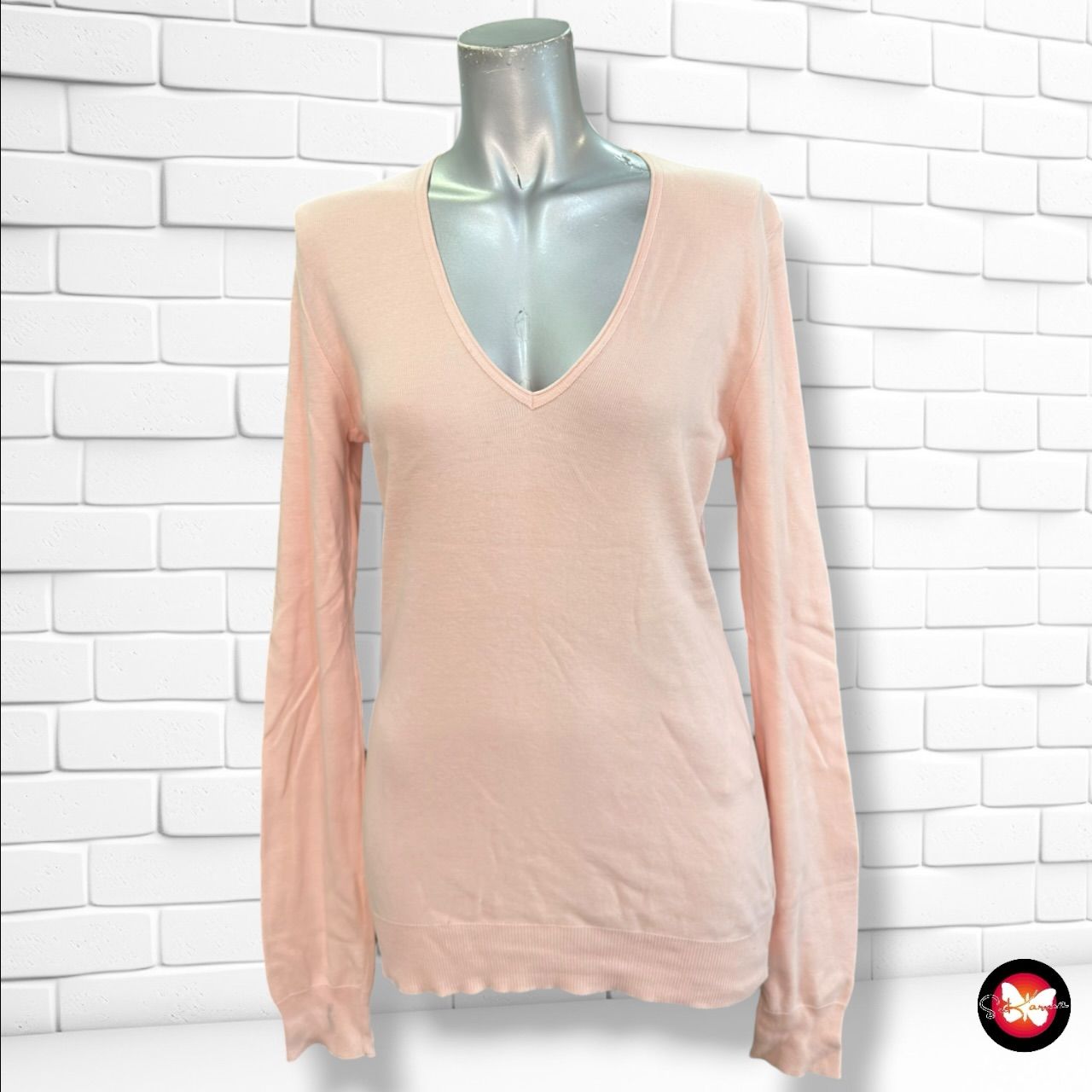 **HOY** Jersey de manga larga BENETTON color Rosa Talla 38