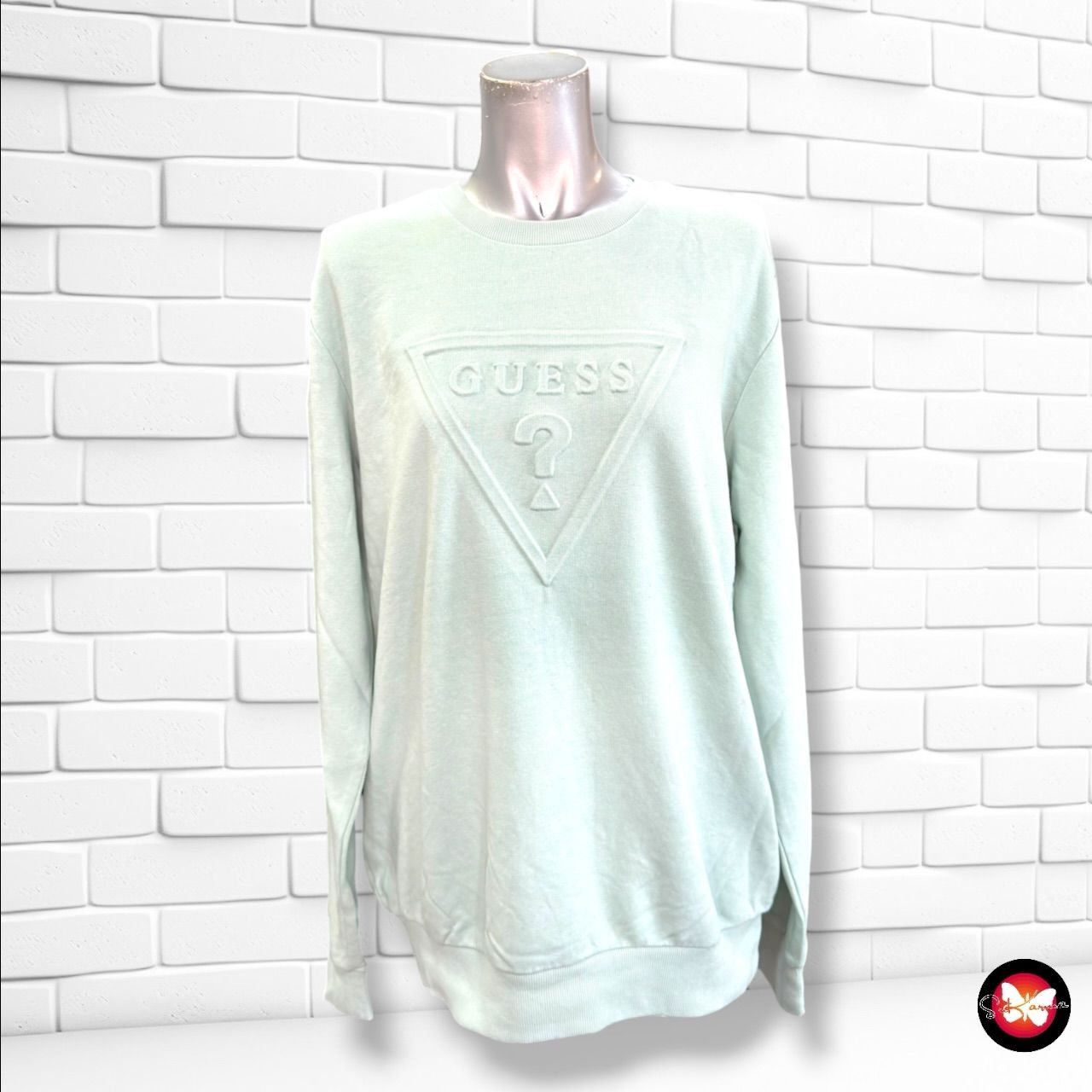 **HOY** Sudadera GUESS color Menta Talla M