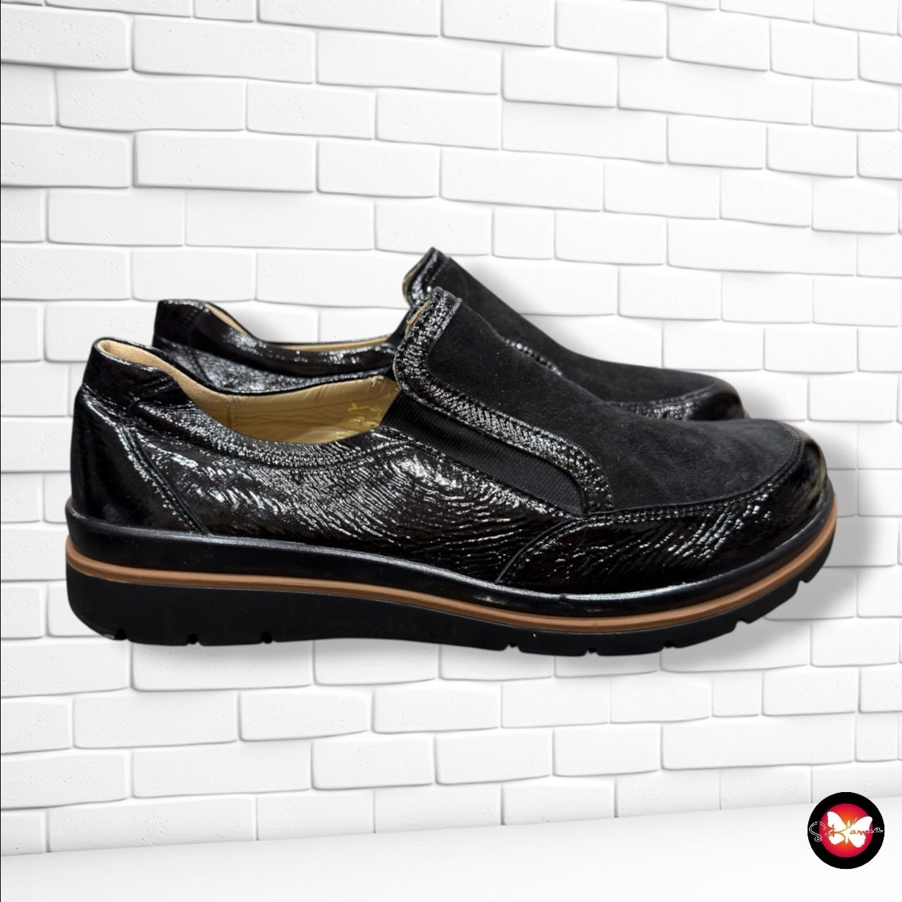 **HOY** Zapatos de charol FIDELIO color Negro Talla Calzado 42